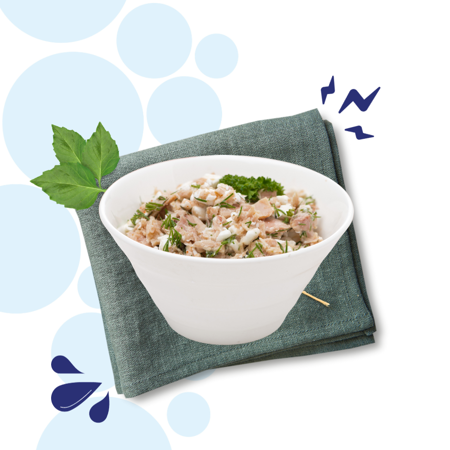 Recept Tonijn met Hüttenkäse