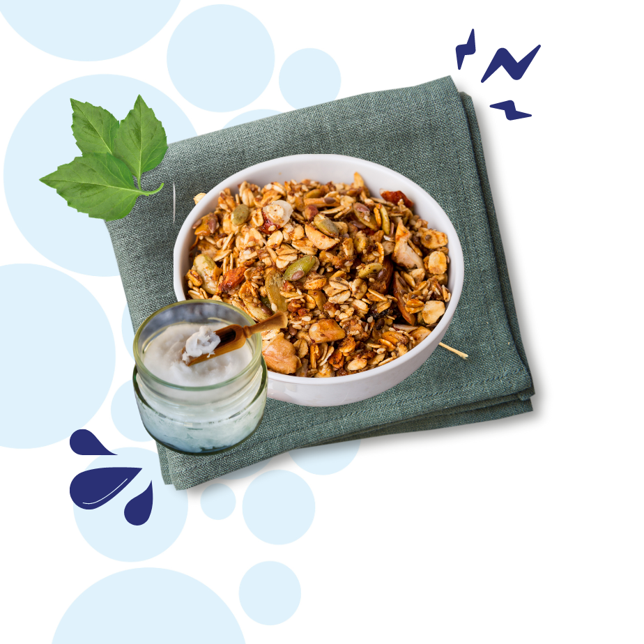 Recept 3Care Granola