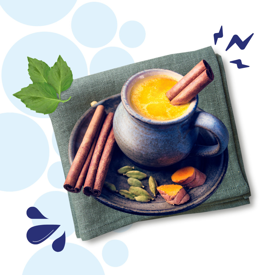 Recept Kurkuma latte
