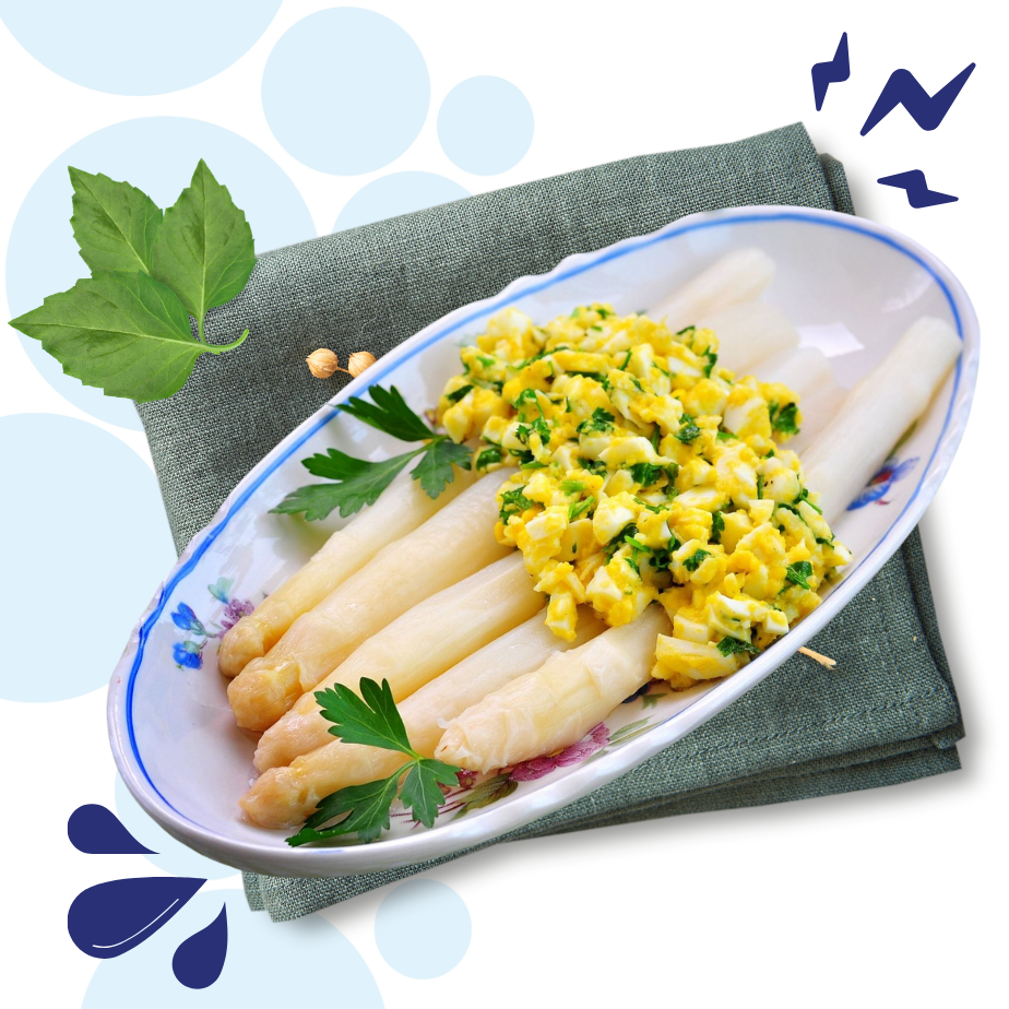 Recept Asperges à la Flamande (Vlaamse klassieker)