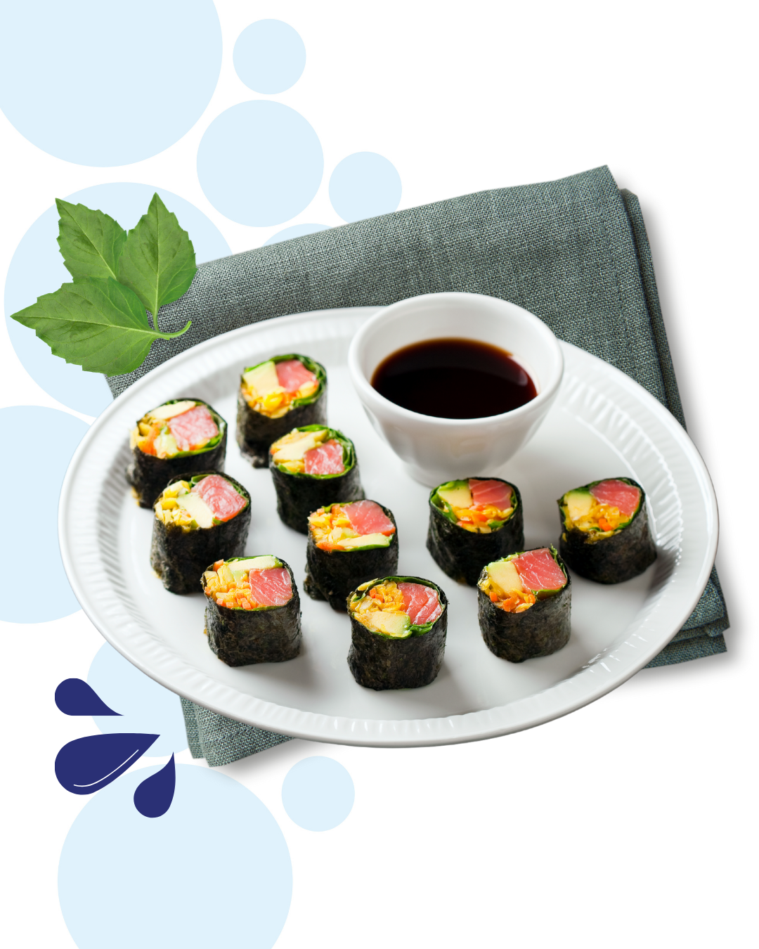 Recept Koolhydraatarme Sushi
