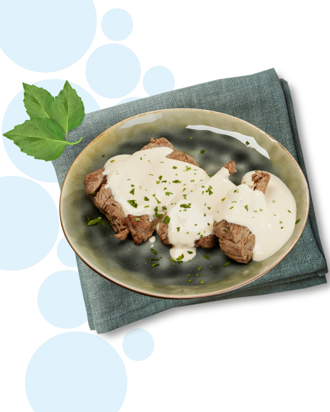 Recept Steak met gorgonzola